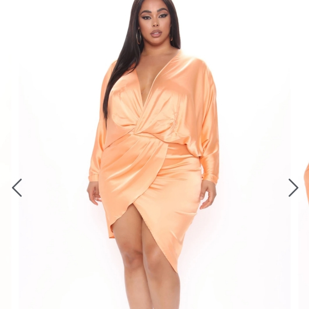 Satin Midi Dress